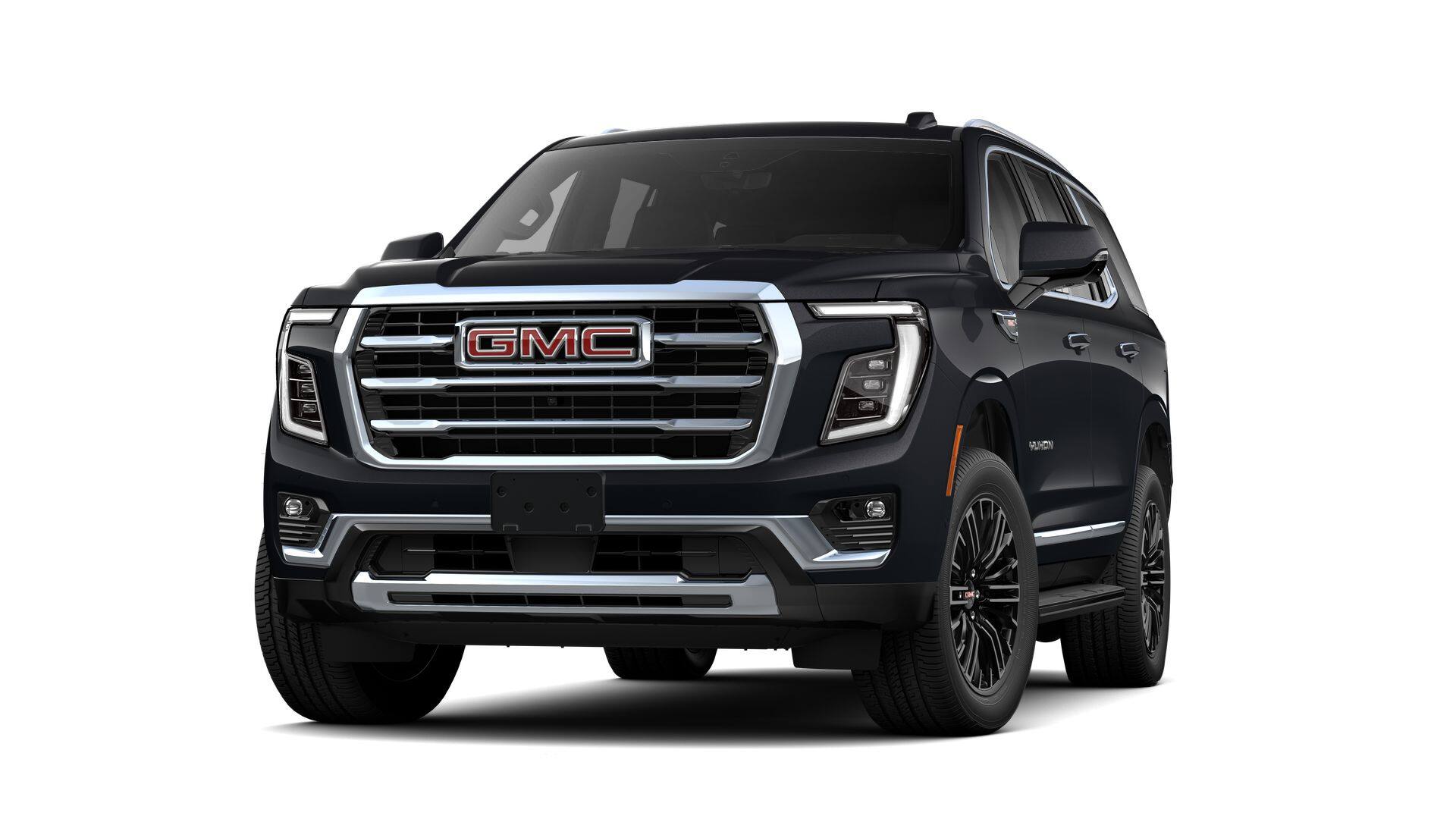 2026 GMC Yukon Elevation in Titanium Rush Metallic — front three-quarter view
